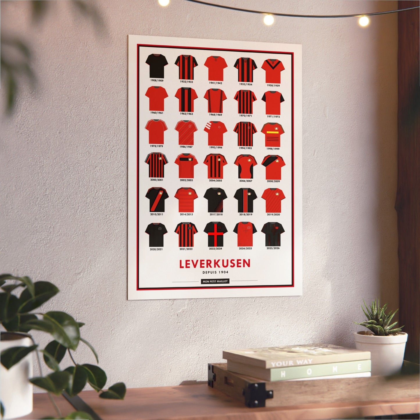 Poster en métal Leverkusen
