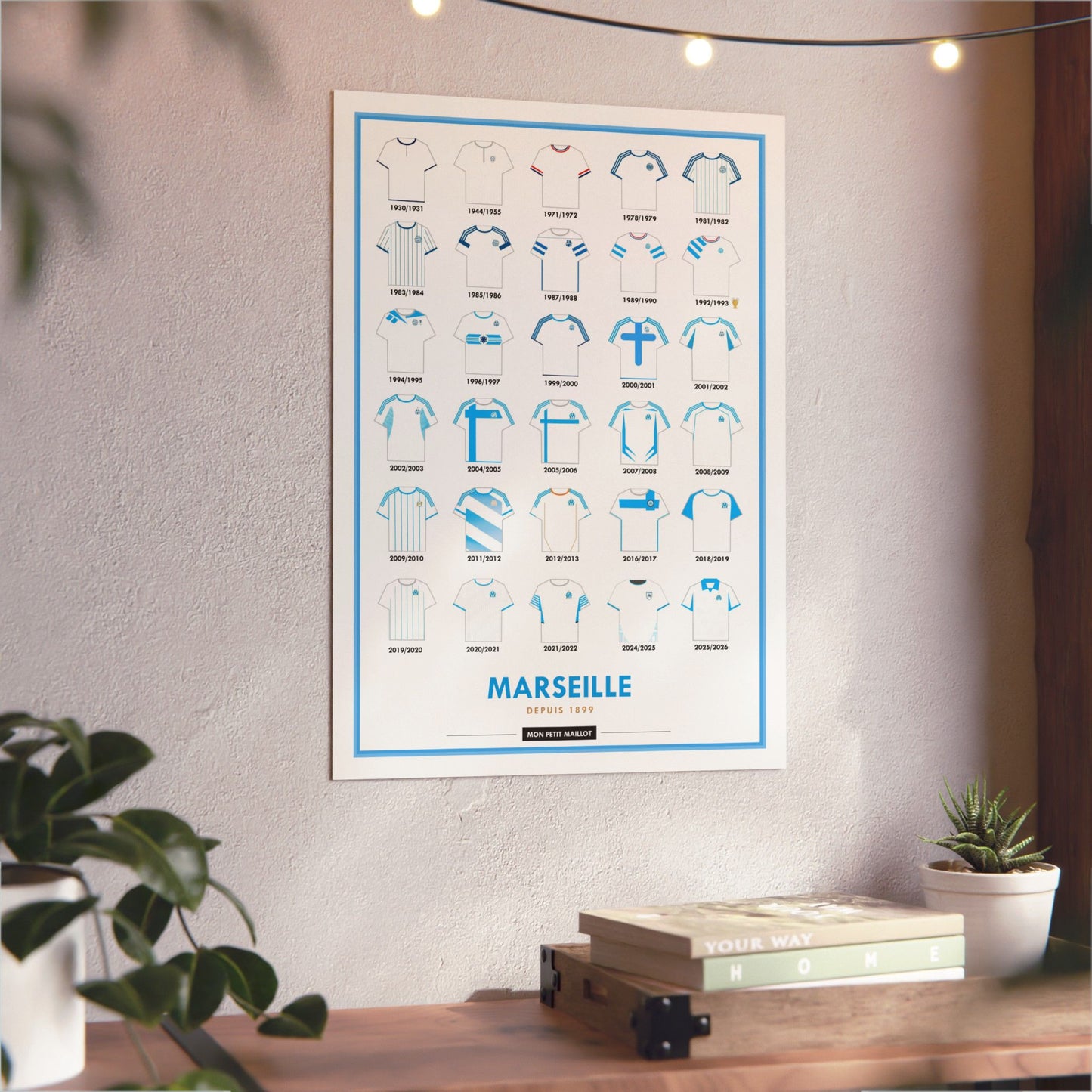 Poster en métal Marseille