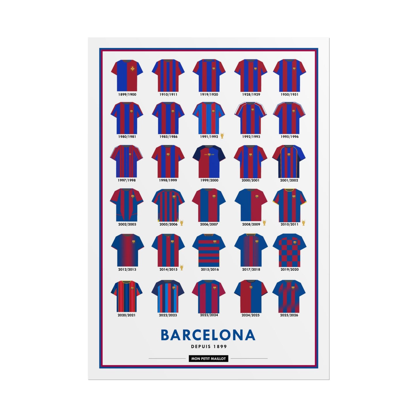 Poster Barcelone