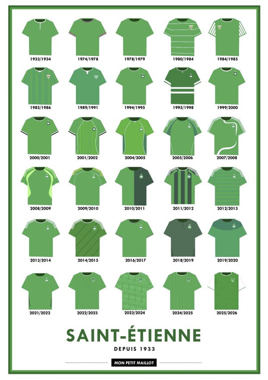 Poster Saint-Étienne