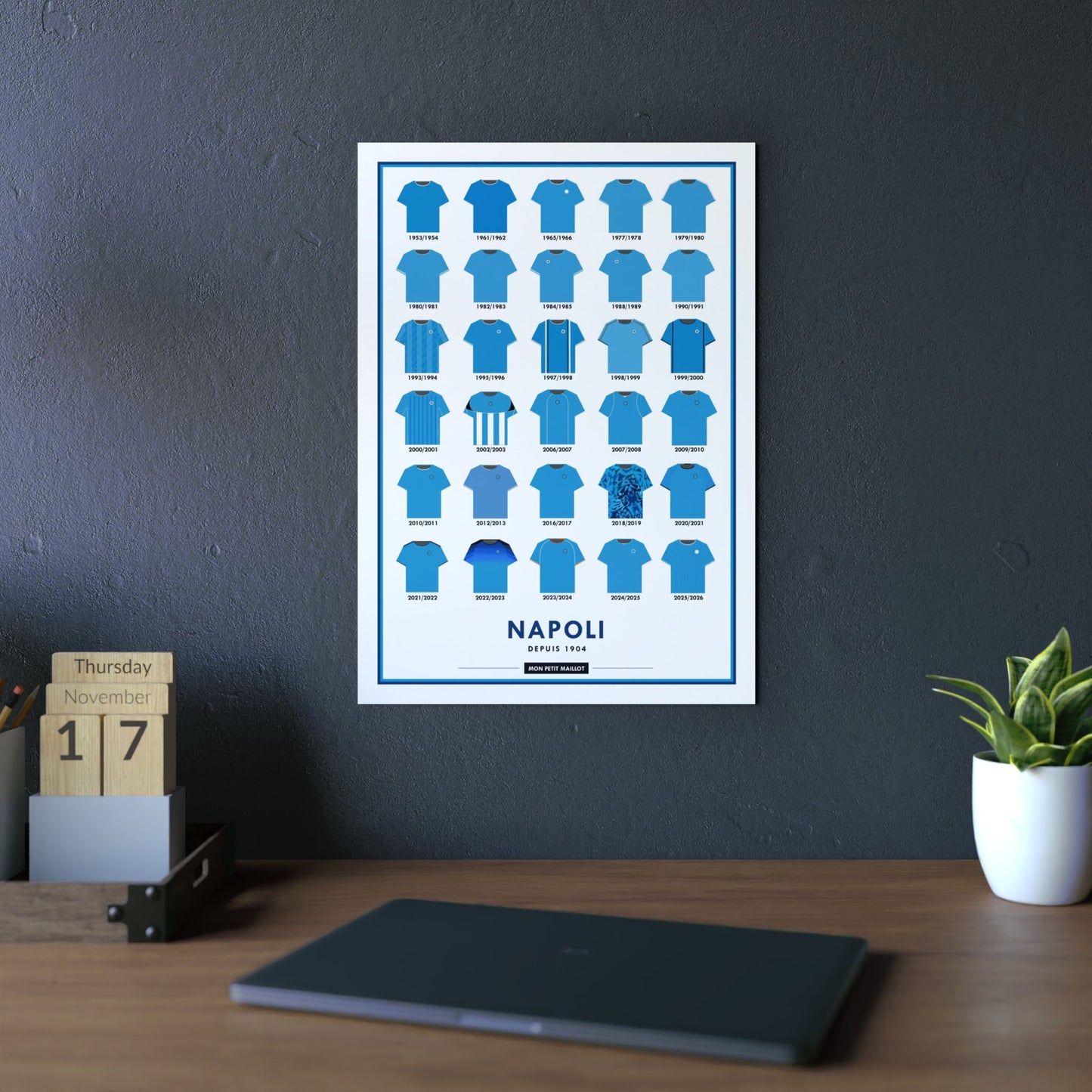 Poster en métal Napoli