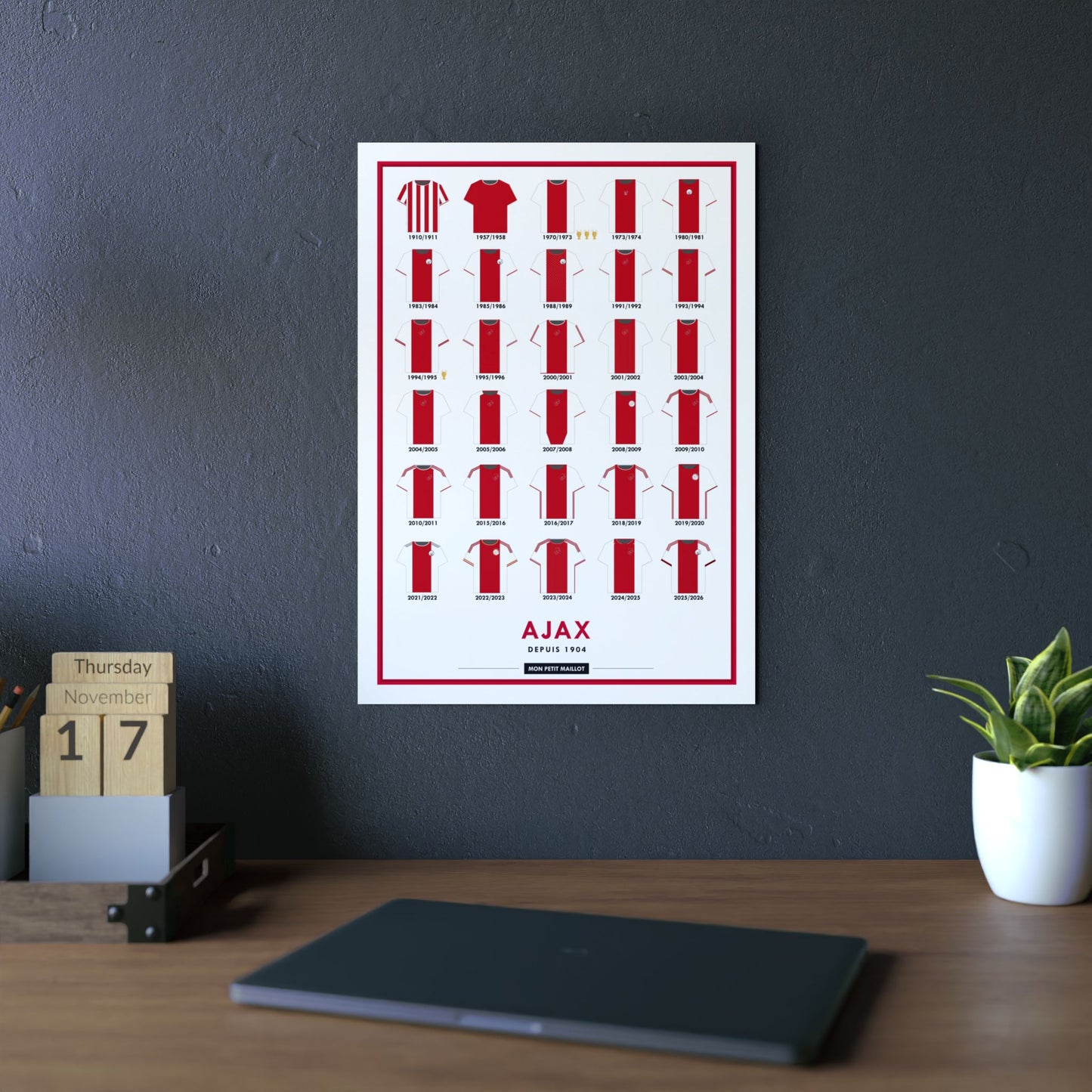 Poster en Métal Ajax