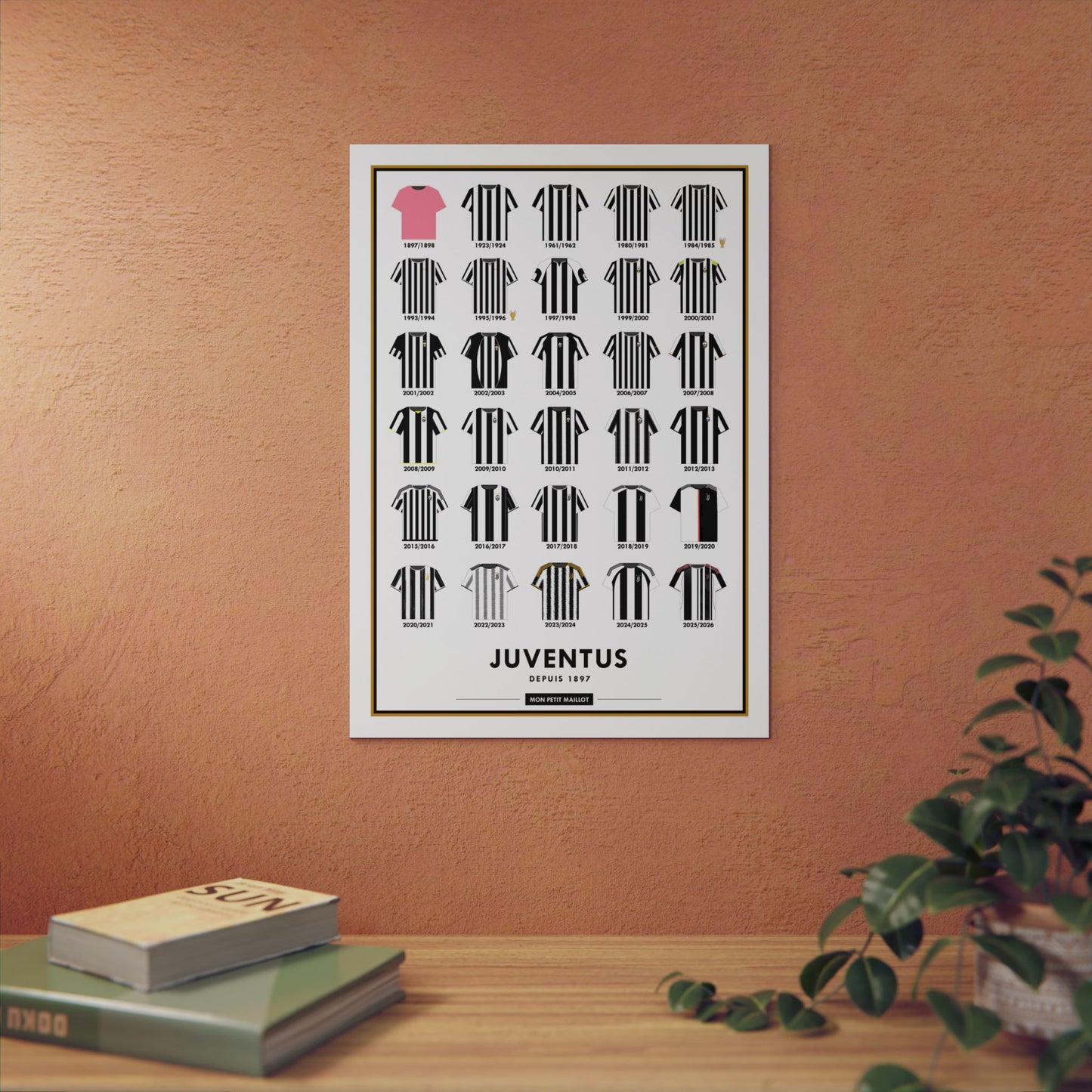 Poster en métal Juventus