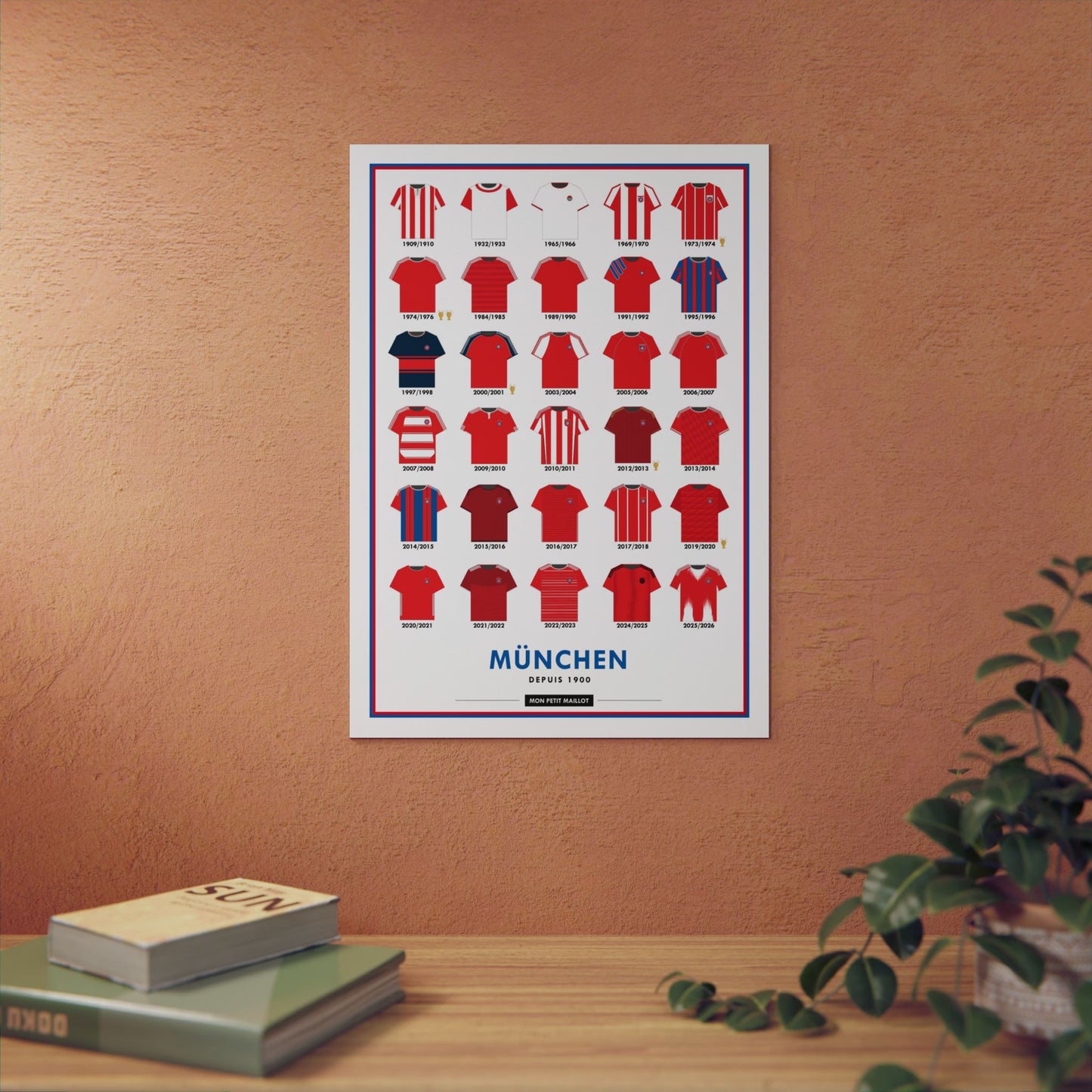 Poster en métal Bayern