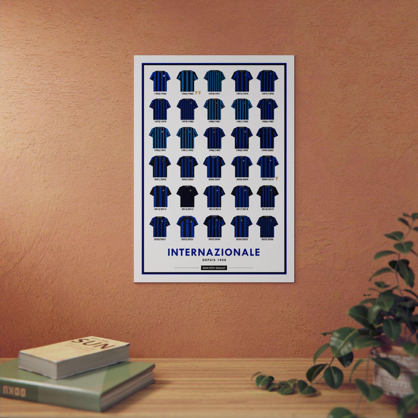 Poster en métal Inter