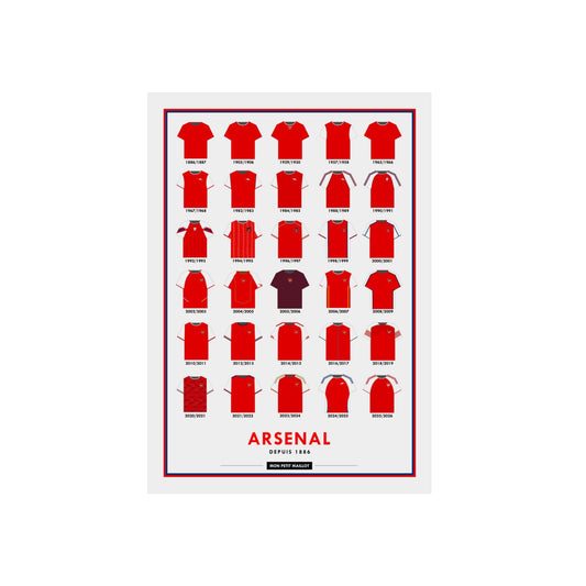Poster en métal Arsenal