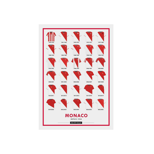 Poster en métal Monaco