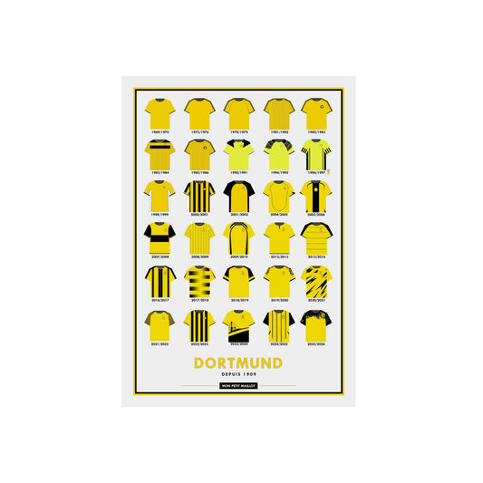 Poster en métal Dortmund