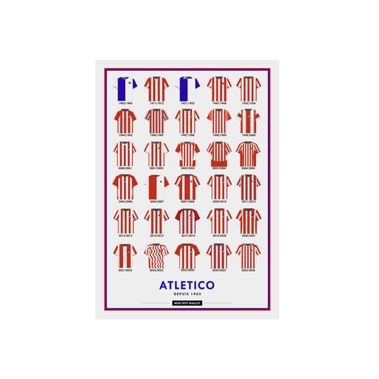 Poster en métal Atlético